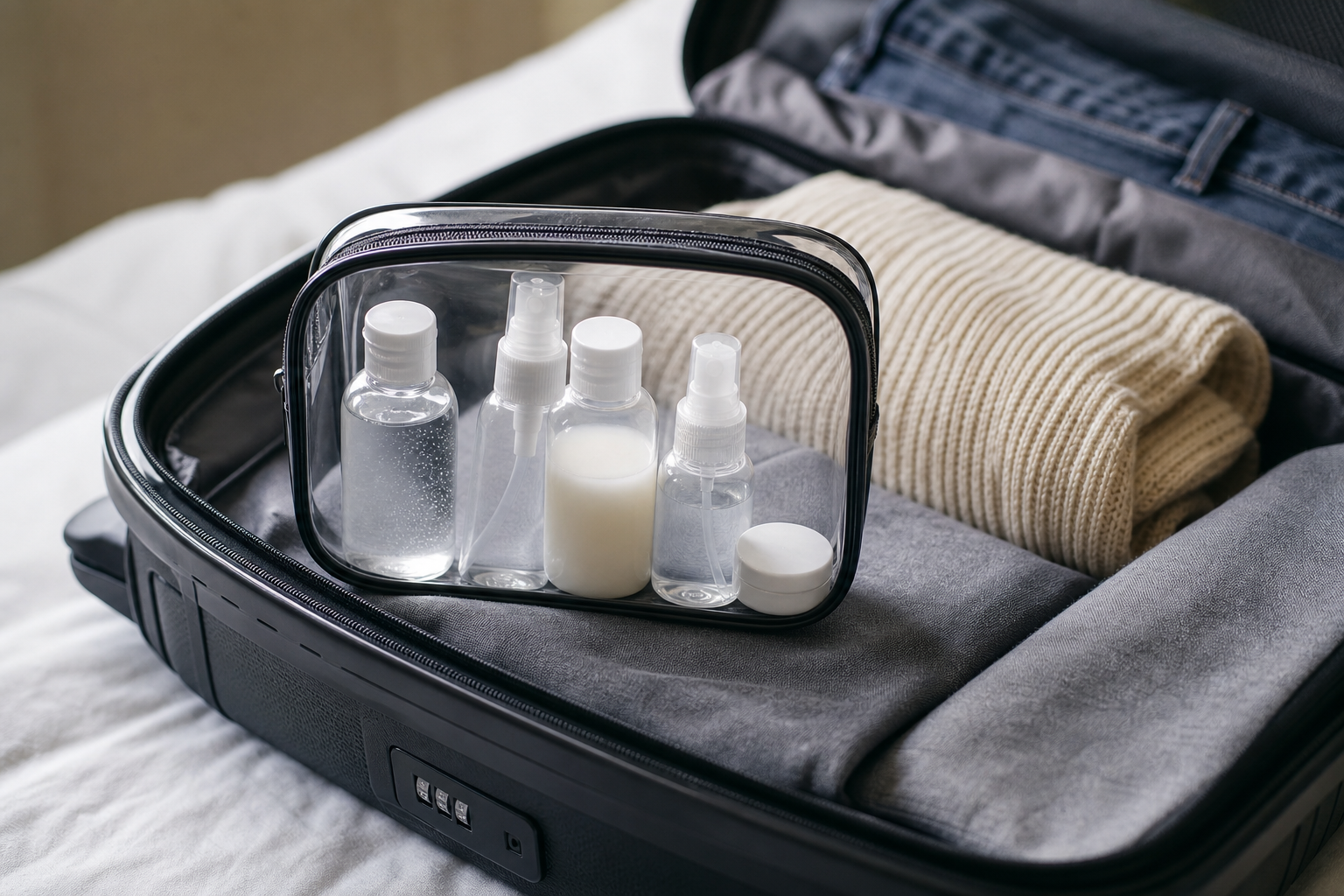 gatwick liquids in hand luggage — editorial clearance guide image