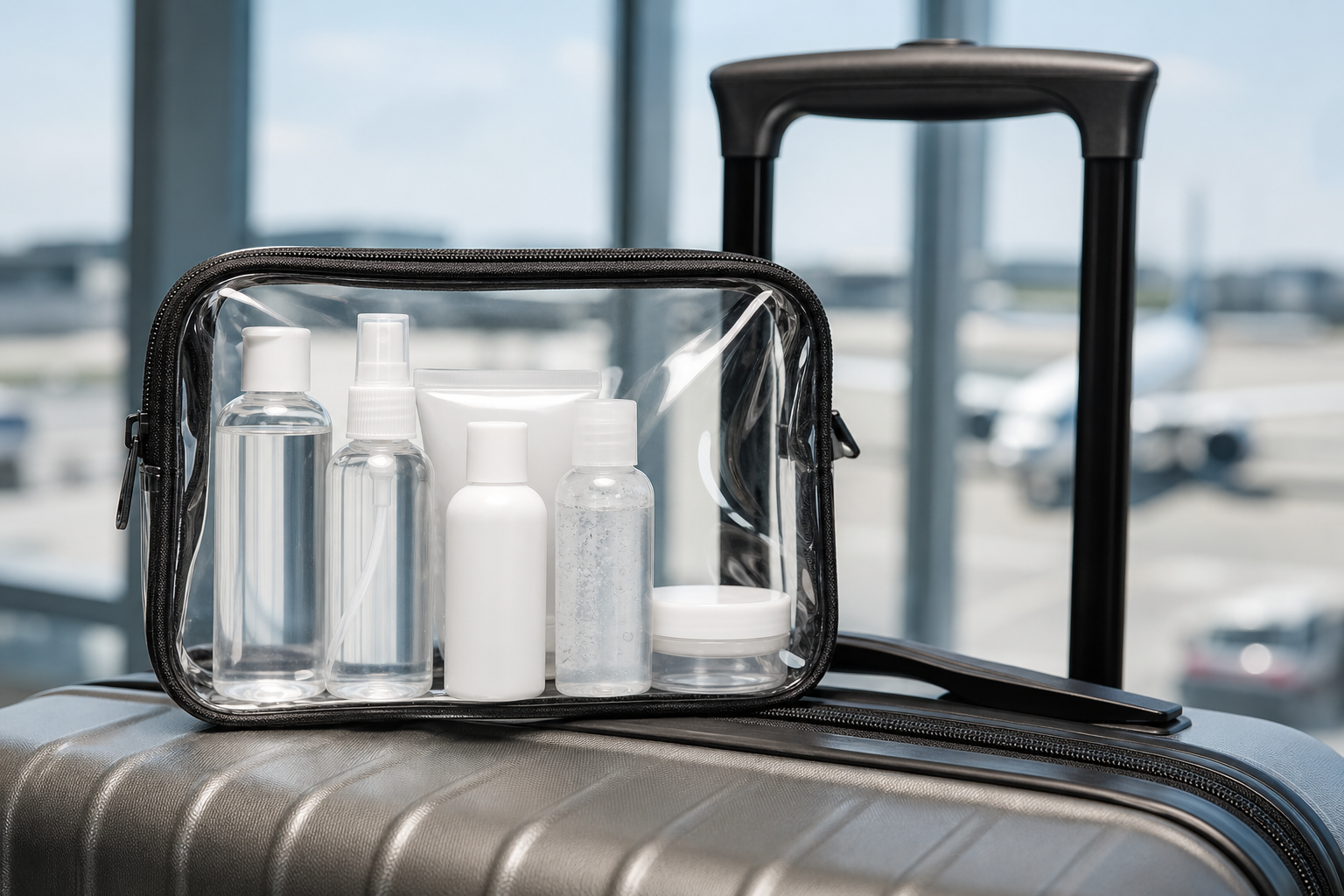 manchester airport liquids in hand luggage — editorial clearance guide image